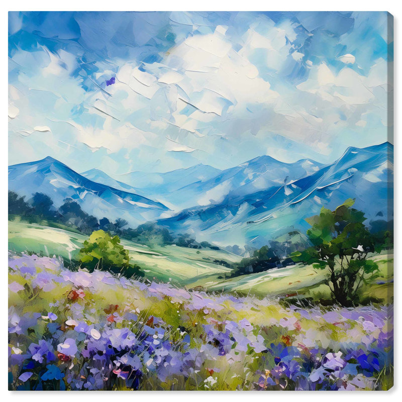 «Field of Dreams» par Coastal Art, Toile tendue, H 30 po x l 30 po