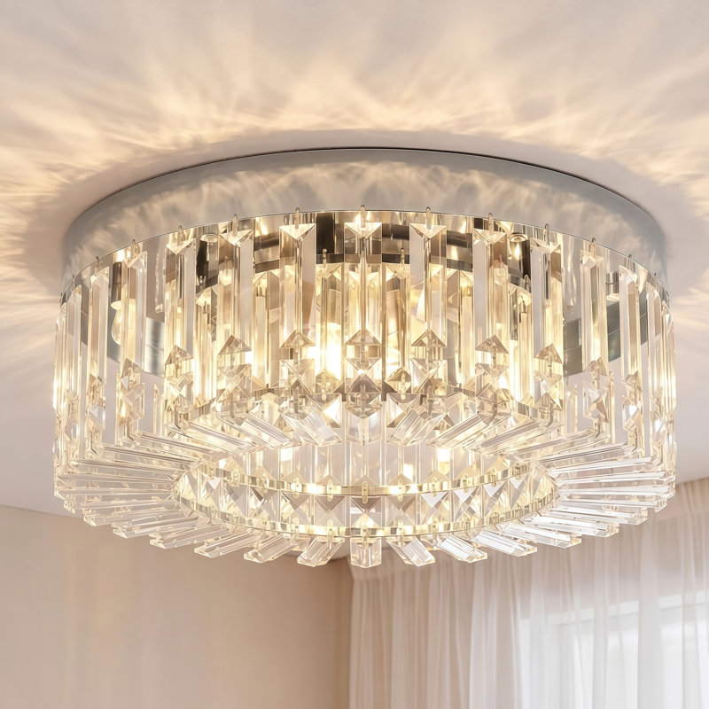 Flush Mount, Silver