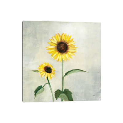 Sunny Blooms I by Julia Purinton - Wrapped Canvas Painting