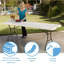 Demi-table pliante Lifetime LT Commercial de 8 pi - Blanc-129182138