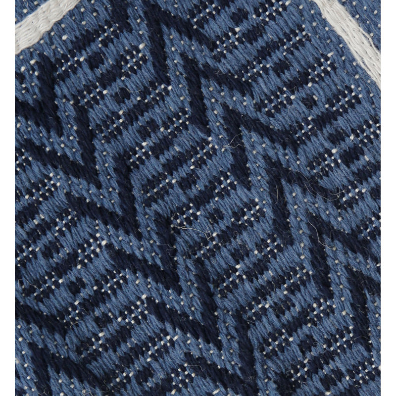 Bovina Area Rug in Navy, Rectangle 7'6" x 9'6"