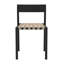 Chaise Draco (ensemble de 2) noir