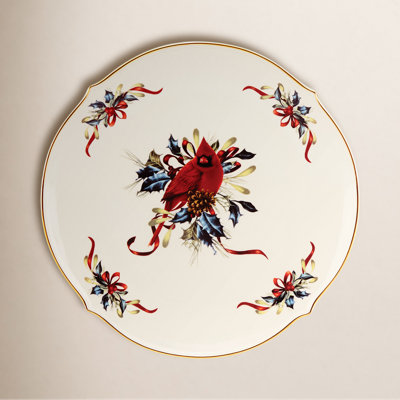 Winter Greetings Porcelain Platter