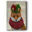 «Christmas Foxy Christmas Fool», reproduction sur toile-1533023559