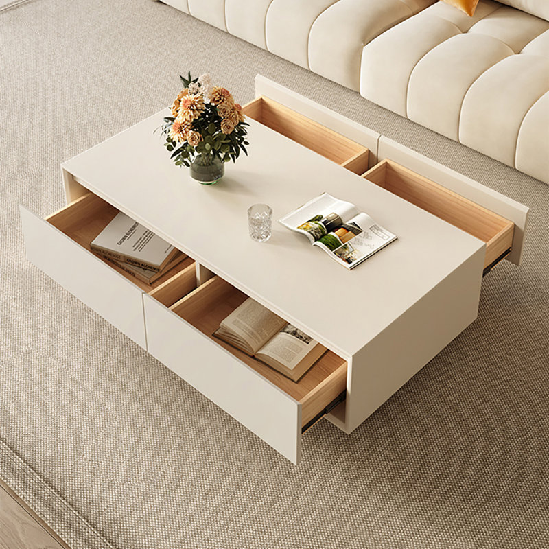 Reneus Single Coffee Table, 16.5" H x 51.2" L x 27.6" W