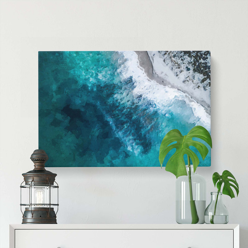 Ocean Beauty In Perth Australia - Wrapped Canvas, 35cm H x 50cm W x 3cm D