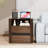 2 Drawer Nightstand With Charging Station