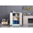 Metal Storage Cabinet with Locking Doors and Adjustable Shelf-537858331