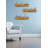 3 Piece Oak Solid Wood Floating Shelf-94844300