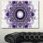 « mauve à motif fractal avec cercles », impression-20866324-35109186