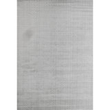 Geometric Area Rug in Gray/White
