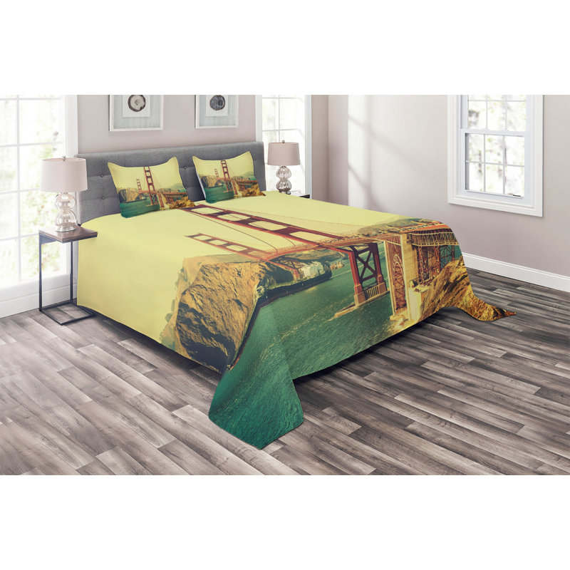 Modern & Contemporary Polyester Coverlet