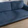 Bridgeview 109.8" Wide Chenille fabric Cushion Back Upholstered Sofa & Chaise Solid Wood Frame