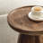 Holloway Round Wood Side Table-108891654