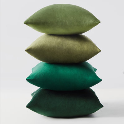 Velvet Throw Pillow Covers,Contrasting colors Pillows Decorative Set of 4