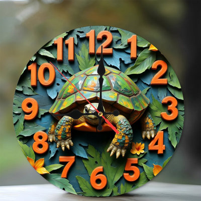 Turtle Wall Clock