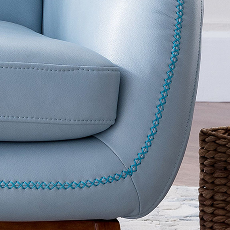 Chaises décontractées légères à rayures, Bleu royal