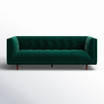 George 82'' Velvet Sofa