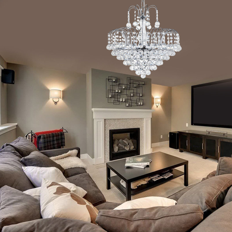 Chellie 6 - Light Dimmable Empire Chandelier