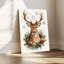 Canvas Wall ArtDeer Winter Snowflake Canvas Wall Art-1528579792