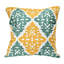 Housse de coussin en damas de coton 17,5 po Furnishings-515997137