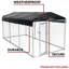 Housse de chenil Lucky Dog Weatherguard-2008206272