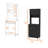 Bay Area Pantry, Two Door Cabinets, One Drawer, Four Adjustable Metal Legs-784441659