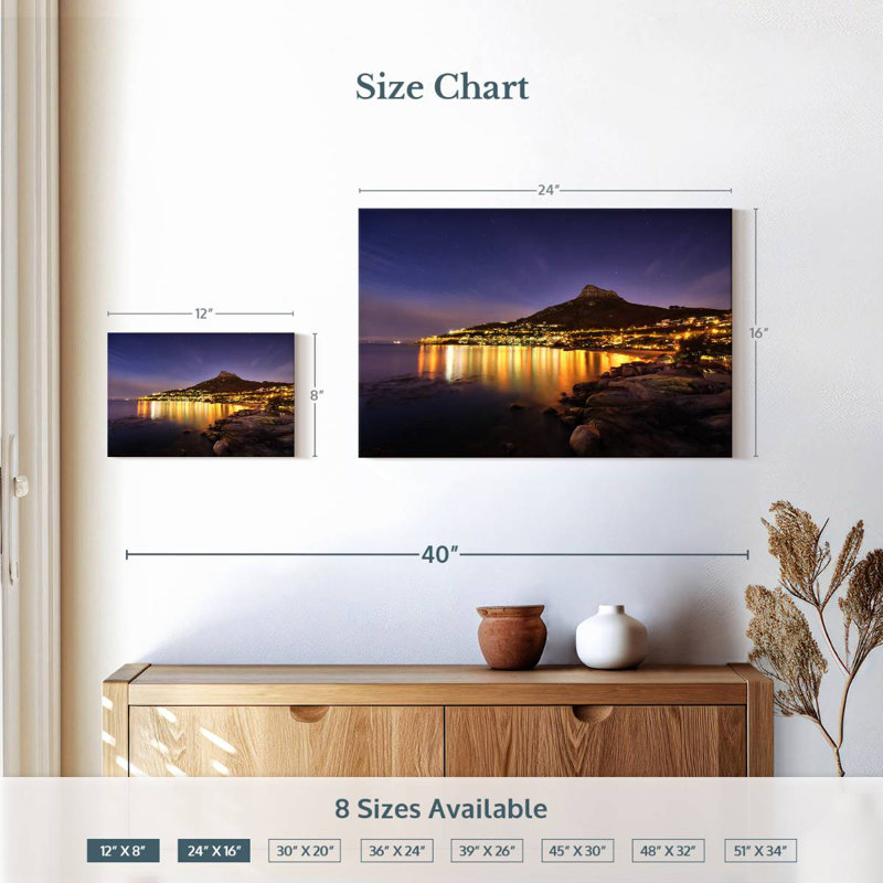 Nicci Coastal Cape Town, H 16 po x l 24 po