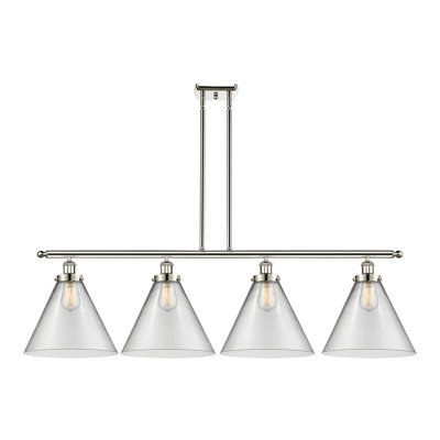 Luminaire suspendu à 4 lumières pour îlot de cuisine Moser