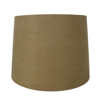 Abat-jour tambour en chenille H 10 po x l 14 po (araignée)