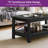O'Kean 39" Rectangular Coffee Table with Storage For Living Room-761179424-785582888