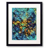 Polygon Study: VanGoghesque Multiplied Print by Tanna Gx