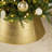 25.75"D Gold Metal Glitter Tree Collar-99071534-99071535