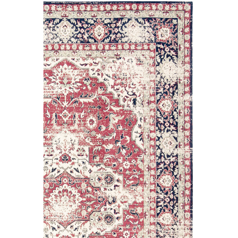 Tapis performance rétro classique Foxborough, Rectangle 2 pi 3 po x 8 pi