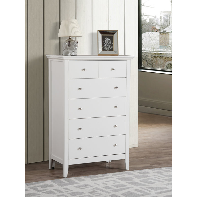 Commode Hammond, blanc, Blanc