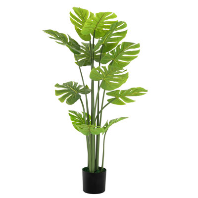 57 po en pot - artificiel, aucun assemblage requis, plante artificielle d'intérieur avec un design réaliste, toujours frais, complémentaire à