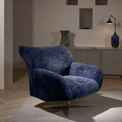 French Vintage Single Rotating Leisure Chair