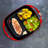 Lava Enameled Cast Iron Skillet 10 inch-3 Section Skillet and Grill Pan