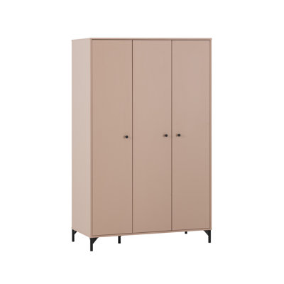 Heverlee 3 Door Manufactured Wood Wardrobe