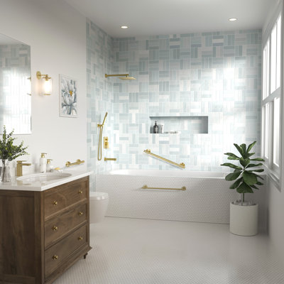 Bath Shower 18'' Safety Grab Bar