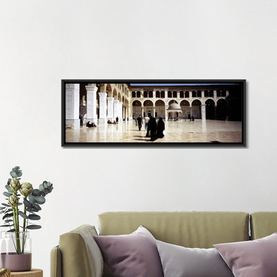 " Group Of People Walking In The Courtyard Of A Mosque, Umayyad Mosque, Damascus, Syria " by Panoramic Images