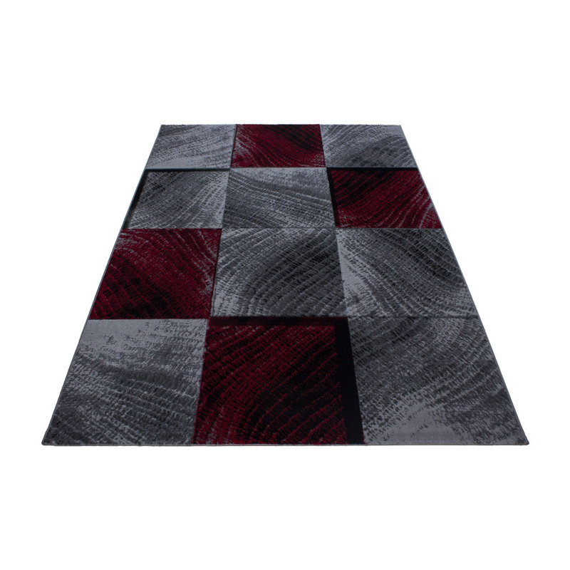 Tapis en polypropylène tissé à la machine Druzella, Rectangle 5 pi 3 po x 7 pi 7 po