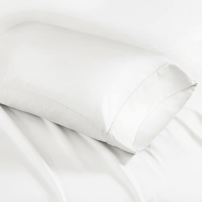 Taies d'oreiller standard 2 pièces en mélange de coton 1500 fils 1500 fils