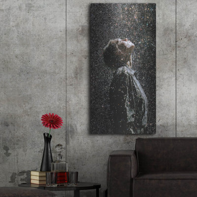 'Embrace The Universe' by Rich Monet Metal Wall Art, 24" x 48"