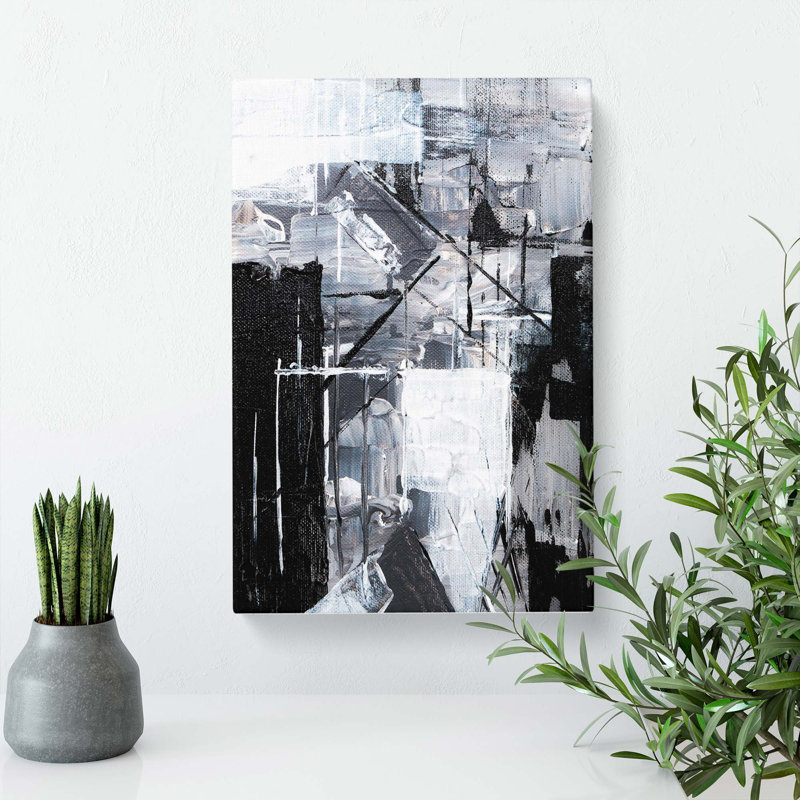 Abstract Art Painting Vol.335 by S.Johnson - Wrapped Canvas Painting, 91cm H x 60cm W x 3cm D