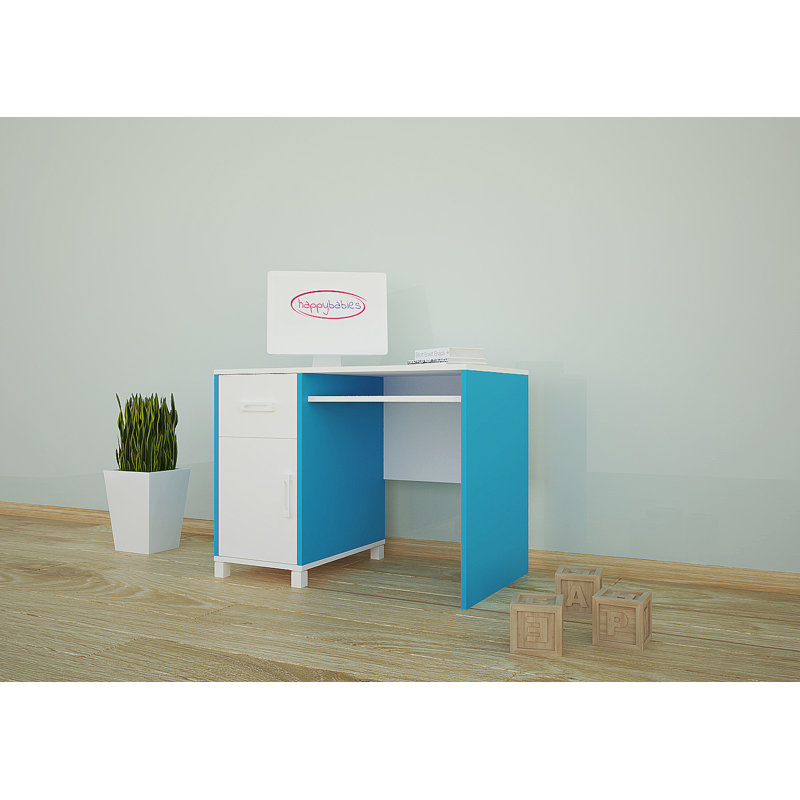 100cm Writing Desk, Blue