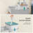44.9 Gal Double Hamper With Lid, Dual Compartments, Removable Bags And Handles, Quick-Assembly Laundry Basket-1658490839