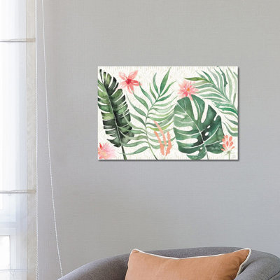 Paradise Petals I by Dina June - Wrapped Canvas Print