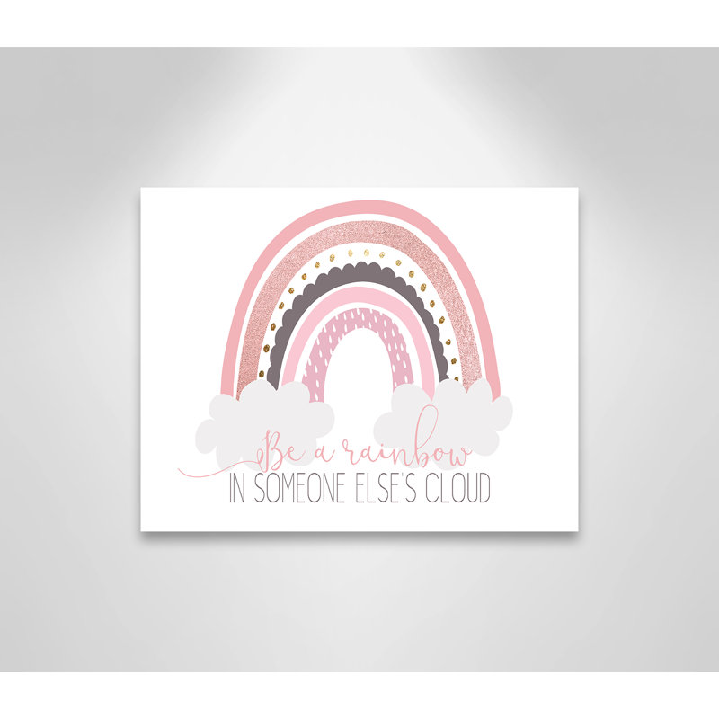 Être un arc-en-ciel, H 11 po x l 14 po x P 1,5 po, Toile