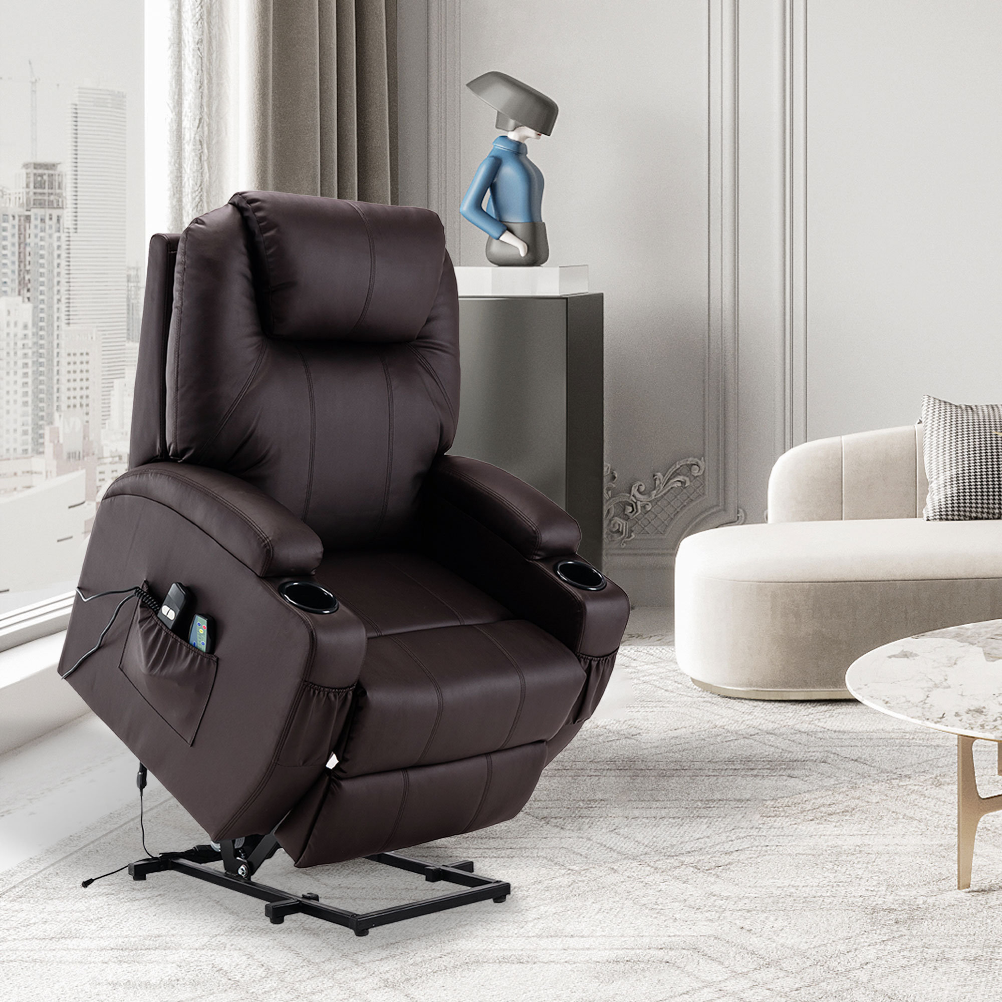 Lift assist on sale power recliner